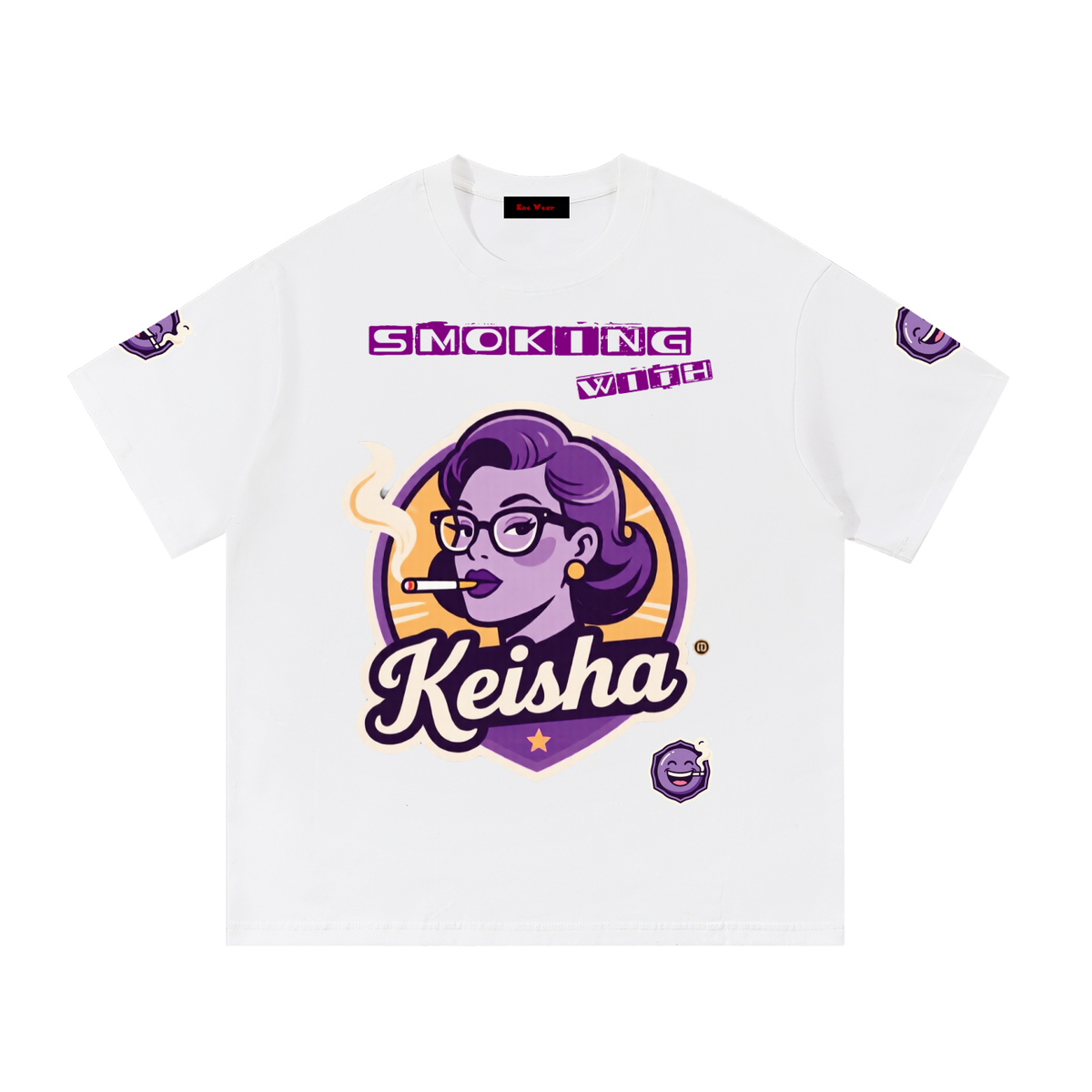 Smoking with Keisha Essential Cotton T-Shirt
