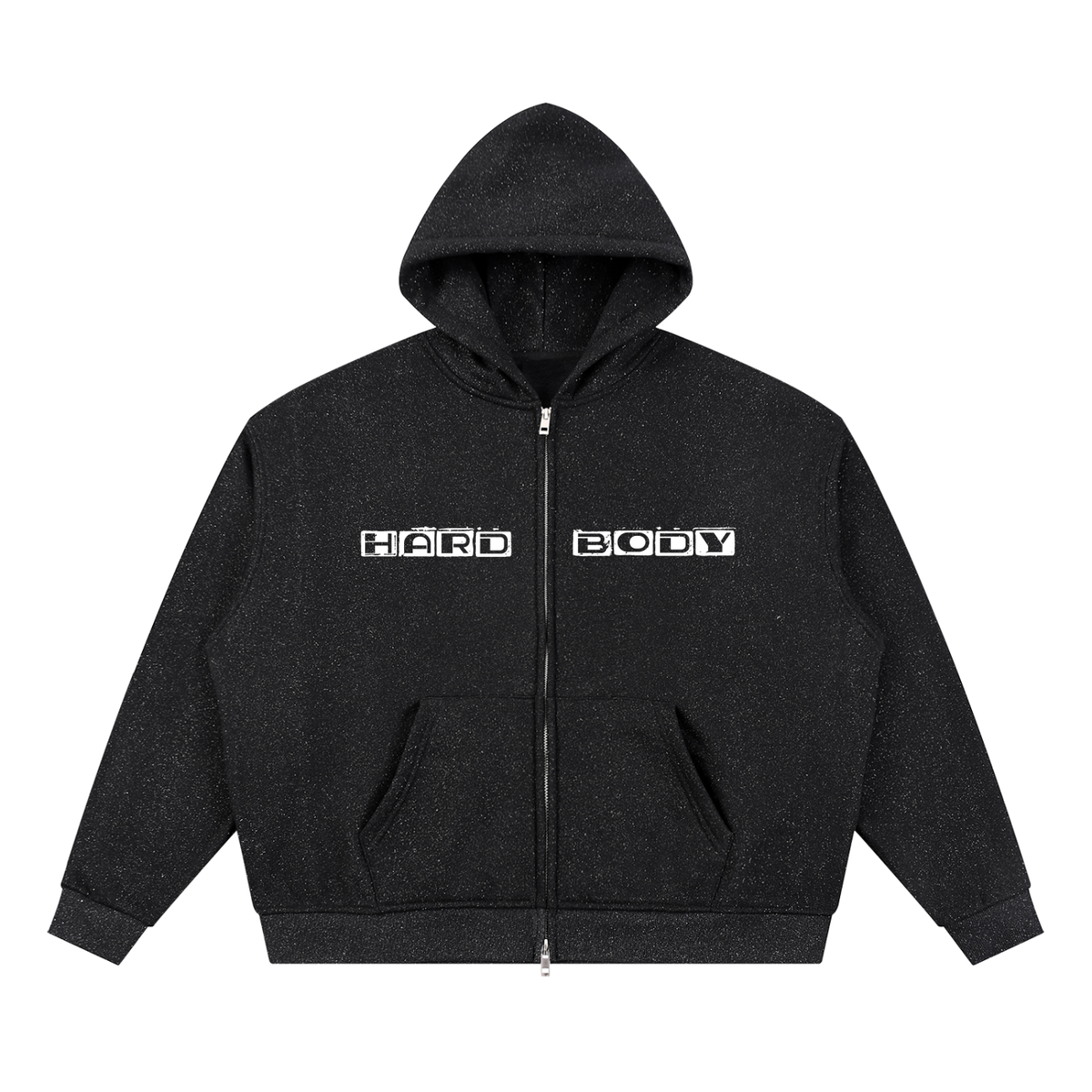 Soe Wear Hard Body Full Zip Boxy Hoodie