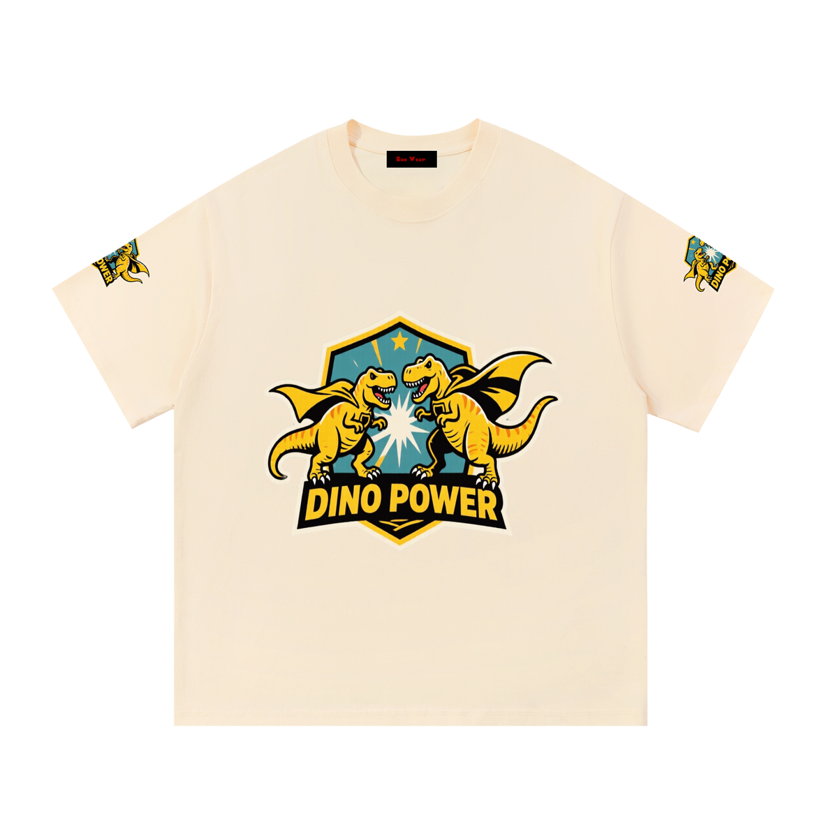 Dino power Essential Cotton T-Shirt