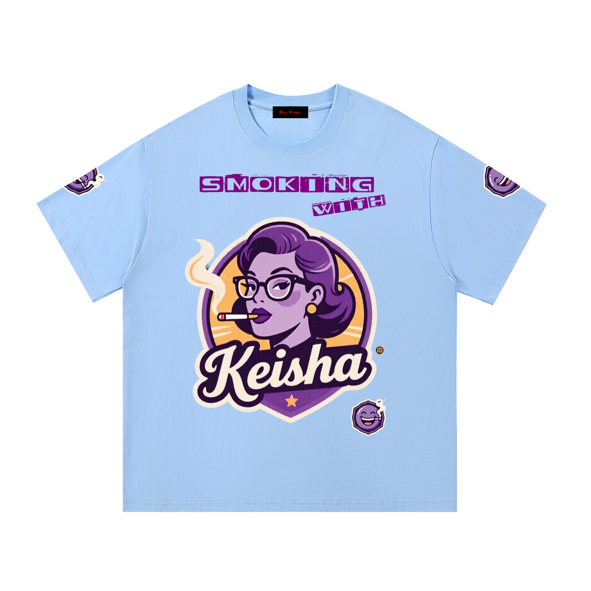Smoking with Keisha Essential Cotton T-Shirt