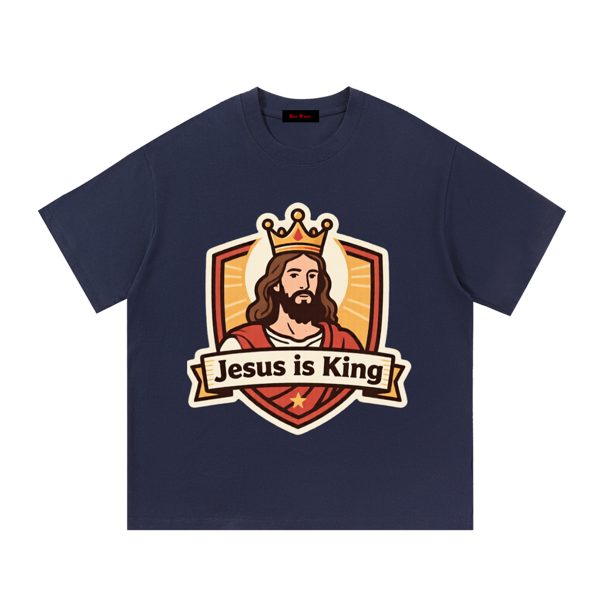 Jesus is king Essential Cotton T-Shirt