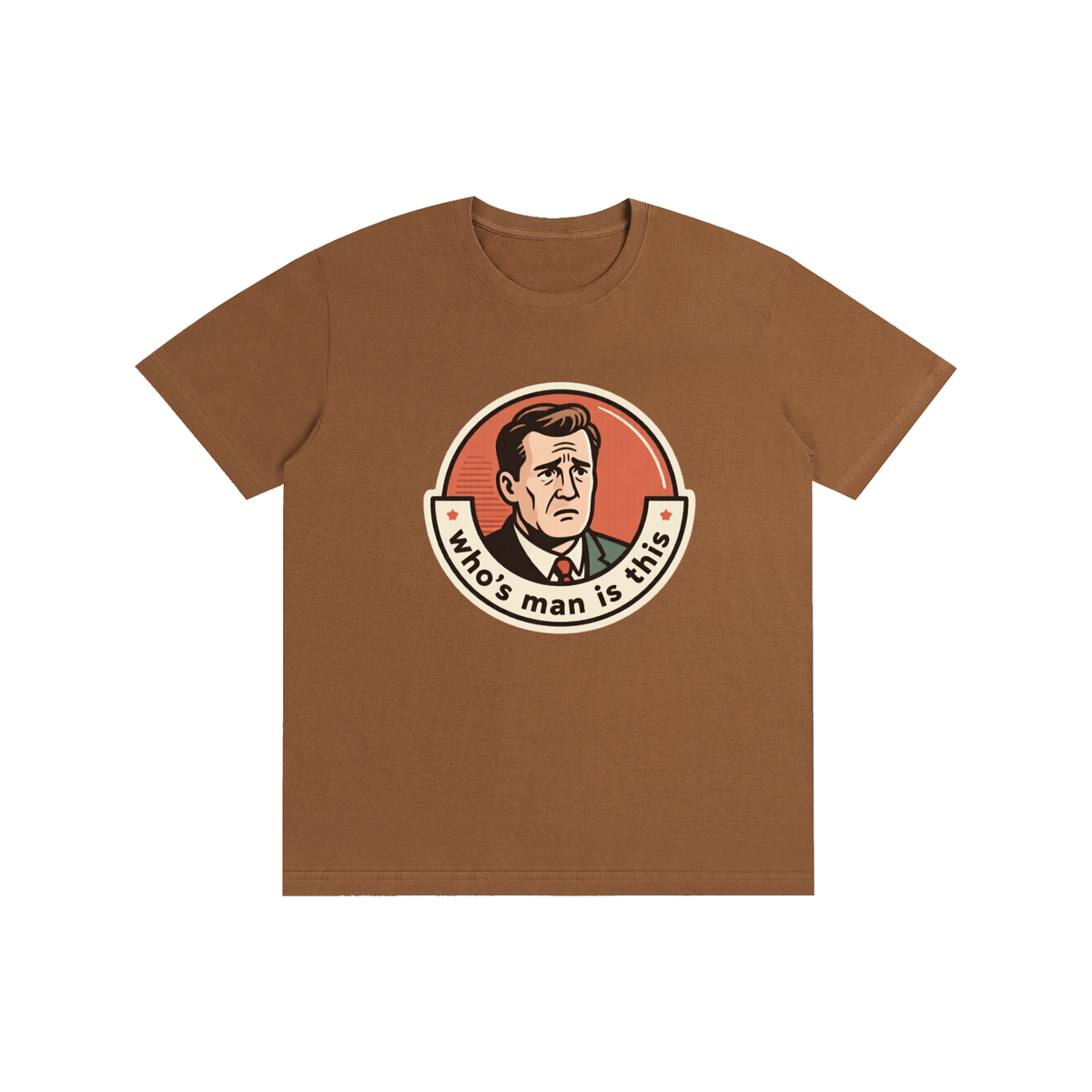Who's man is this T-Shirt