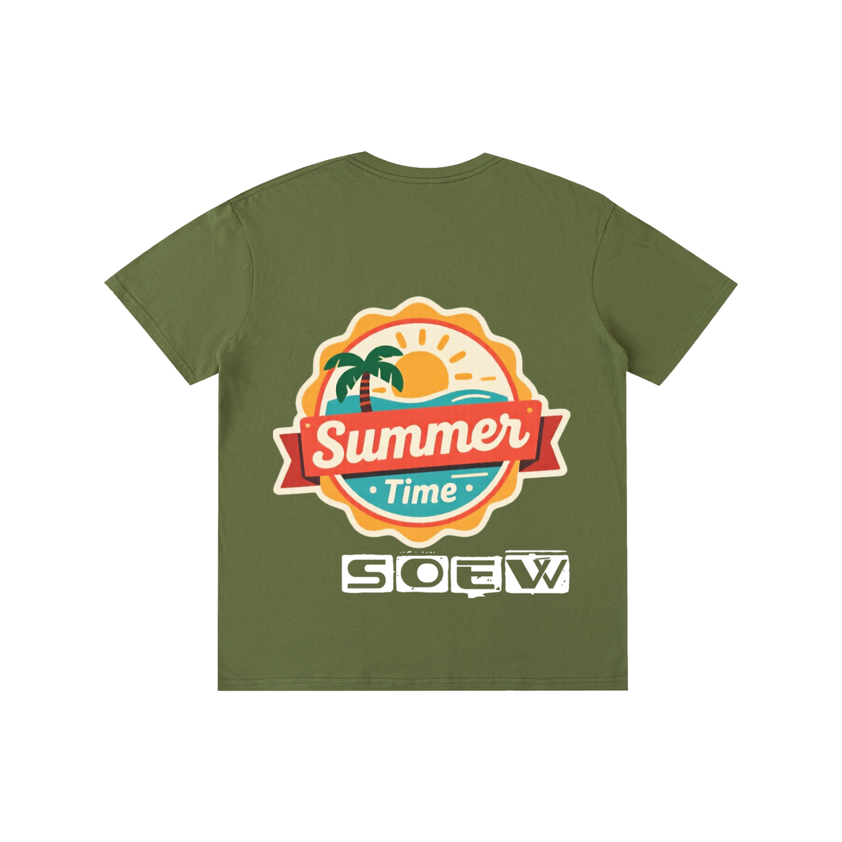 Summer time Pure Cotton Unisex T-Shirt