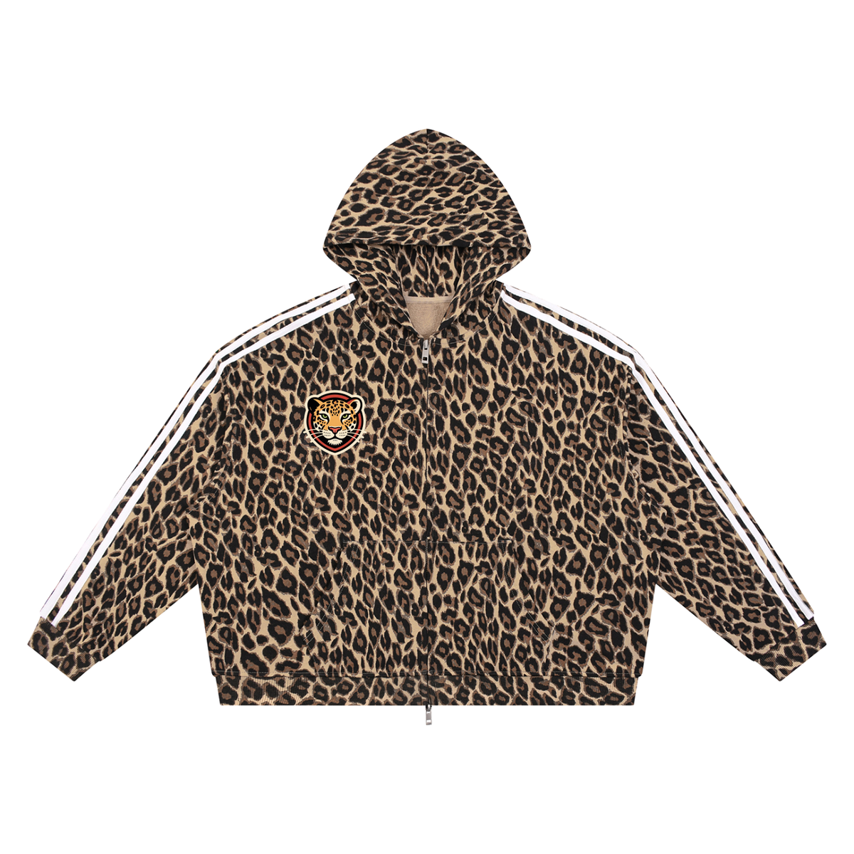 Leopard Unisex Leopard Full Zip Hoodie
