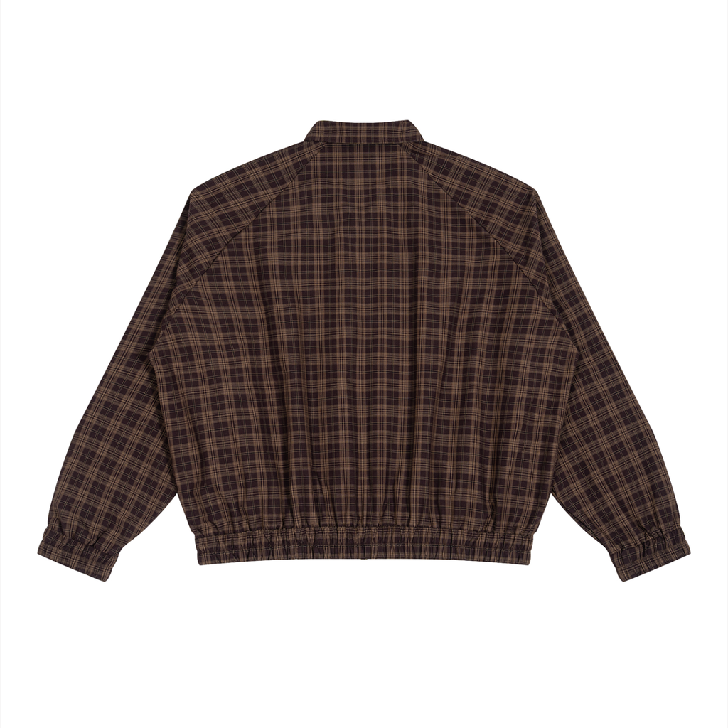Design 9 Plaid Full-Zip Track Jacket
