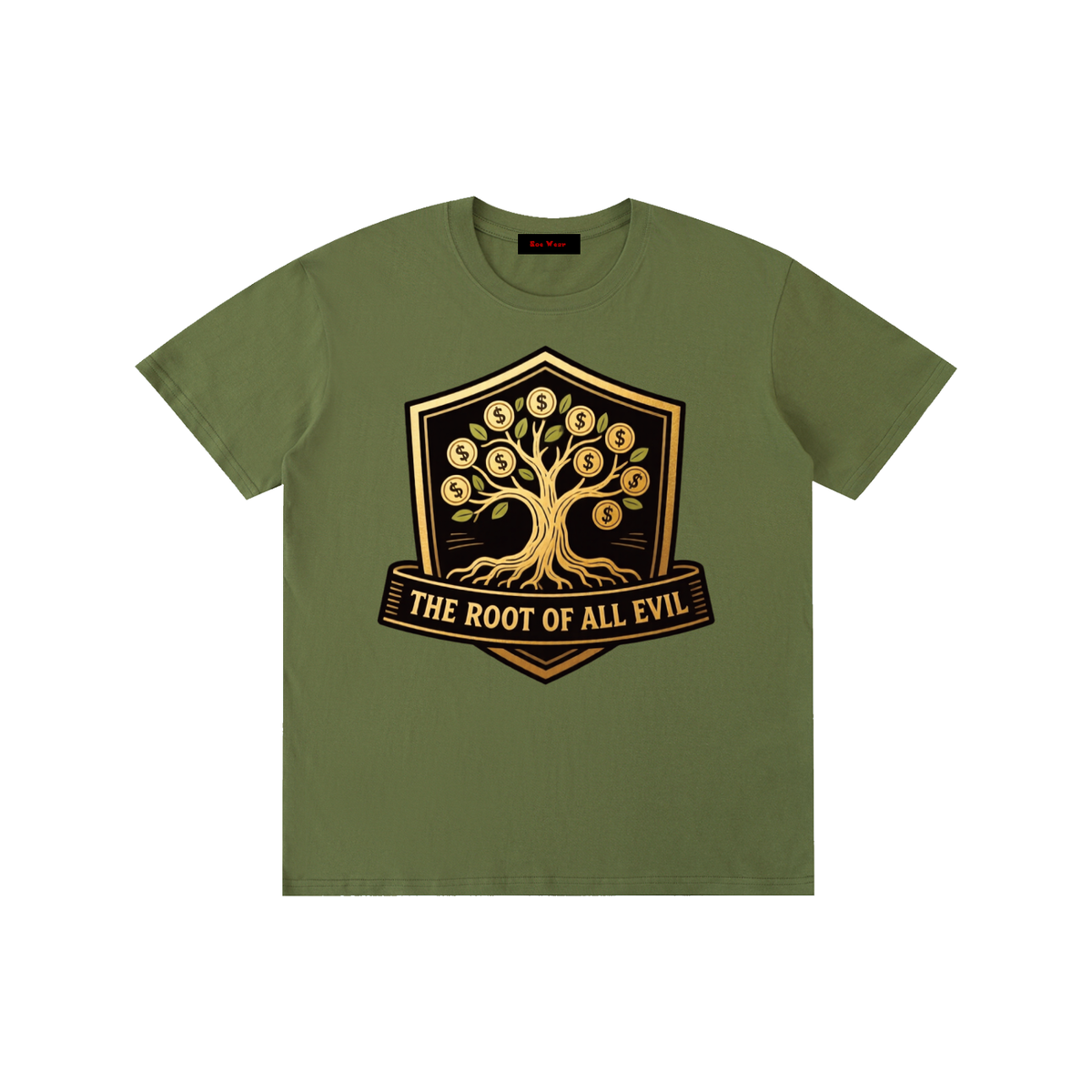 The Root of all evil Pure Cotton Unisex T-Shirt