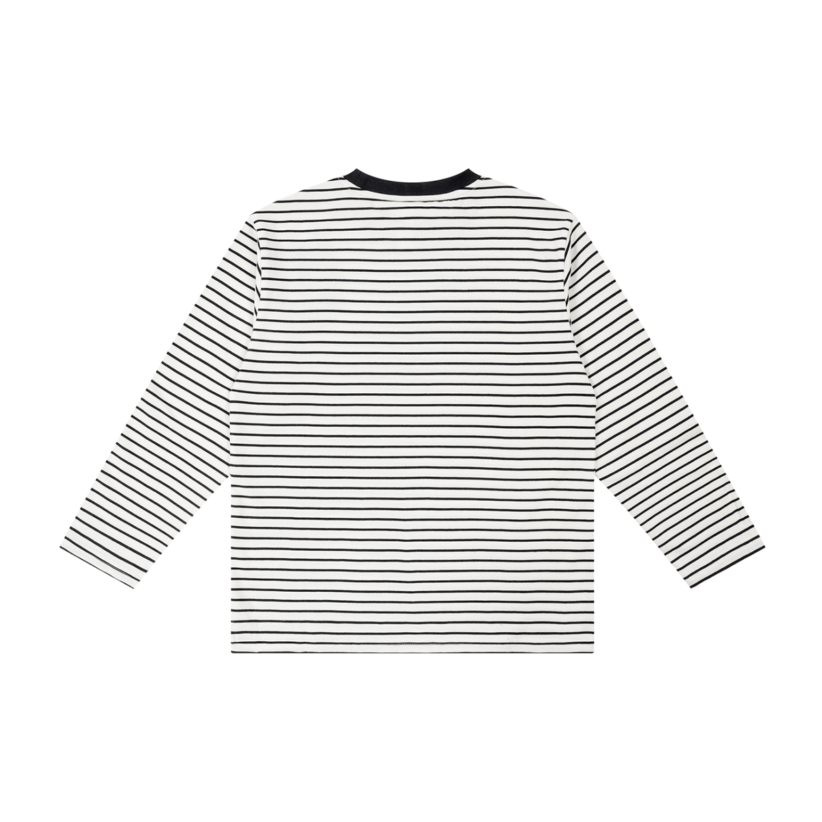 Baby name cell Kid's Striped Long Sleeve T-Shirt