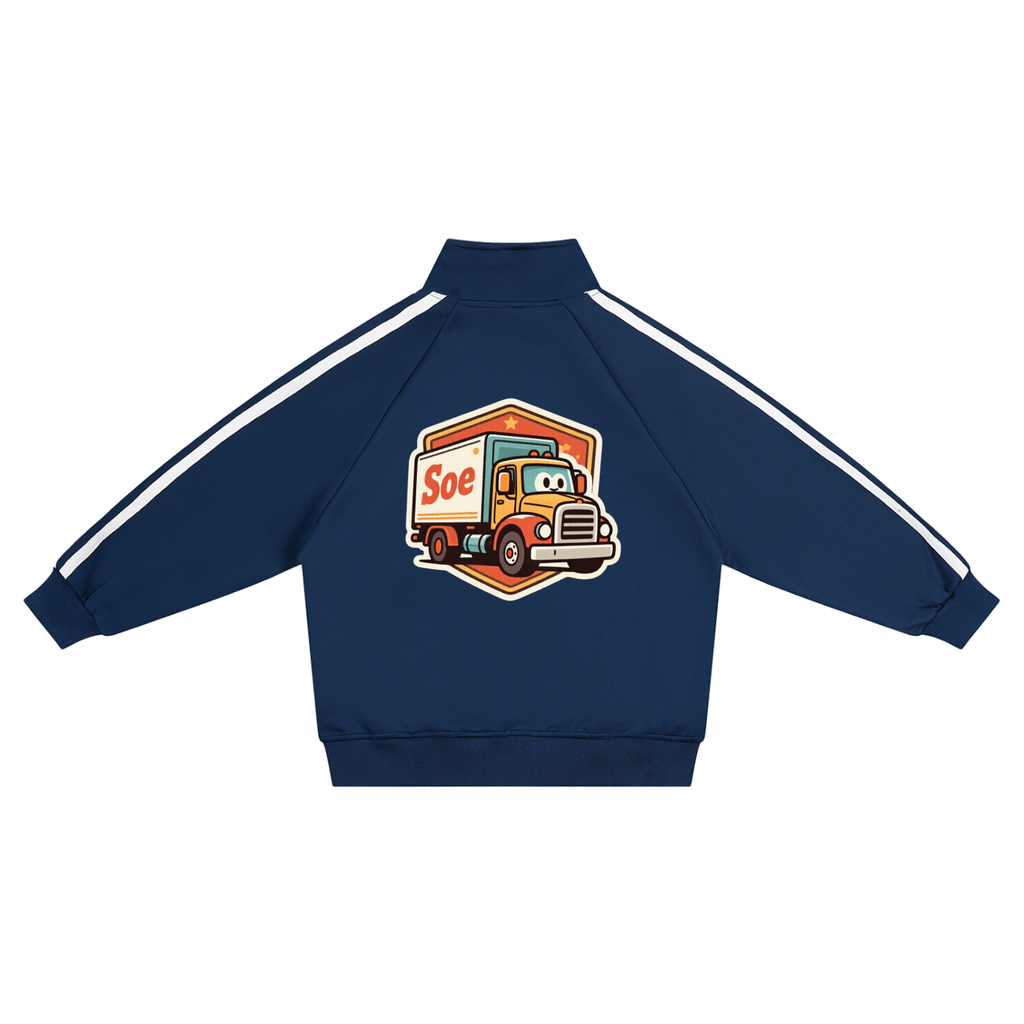 Soe Truck Kids’ Contrast Tape Coach Jacket