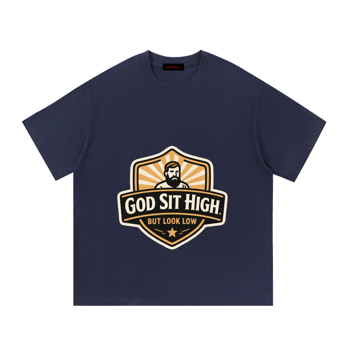 God sit high Essential Cotton T-Shirt