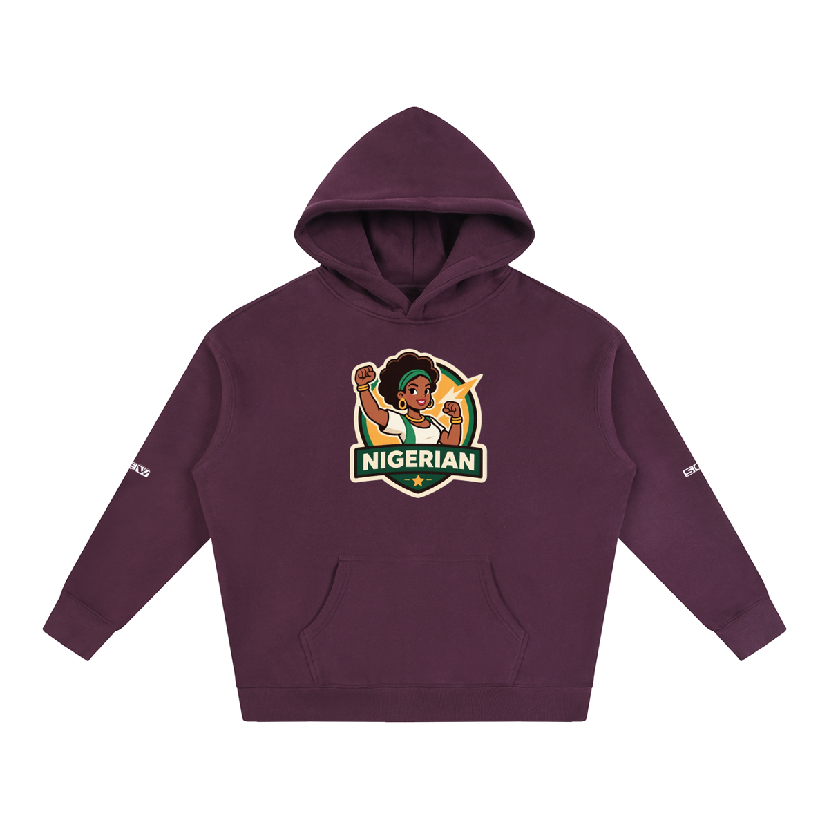 Mighty Marv Oversize Fleeced Hoodie