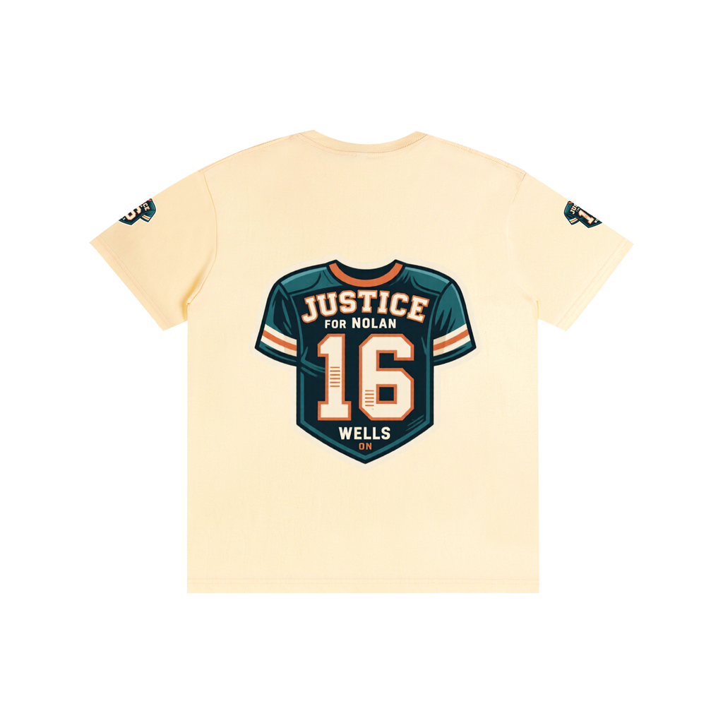 Justice for Nolan wells Pure Cotton Unisex T-Shirt