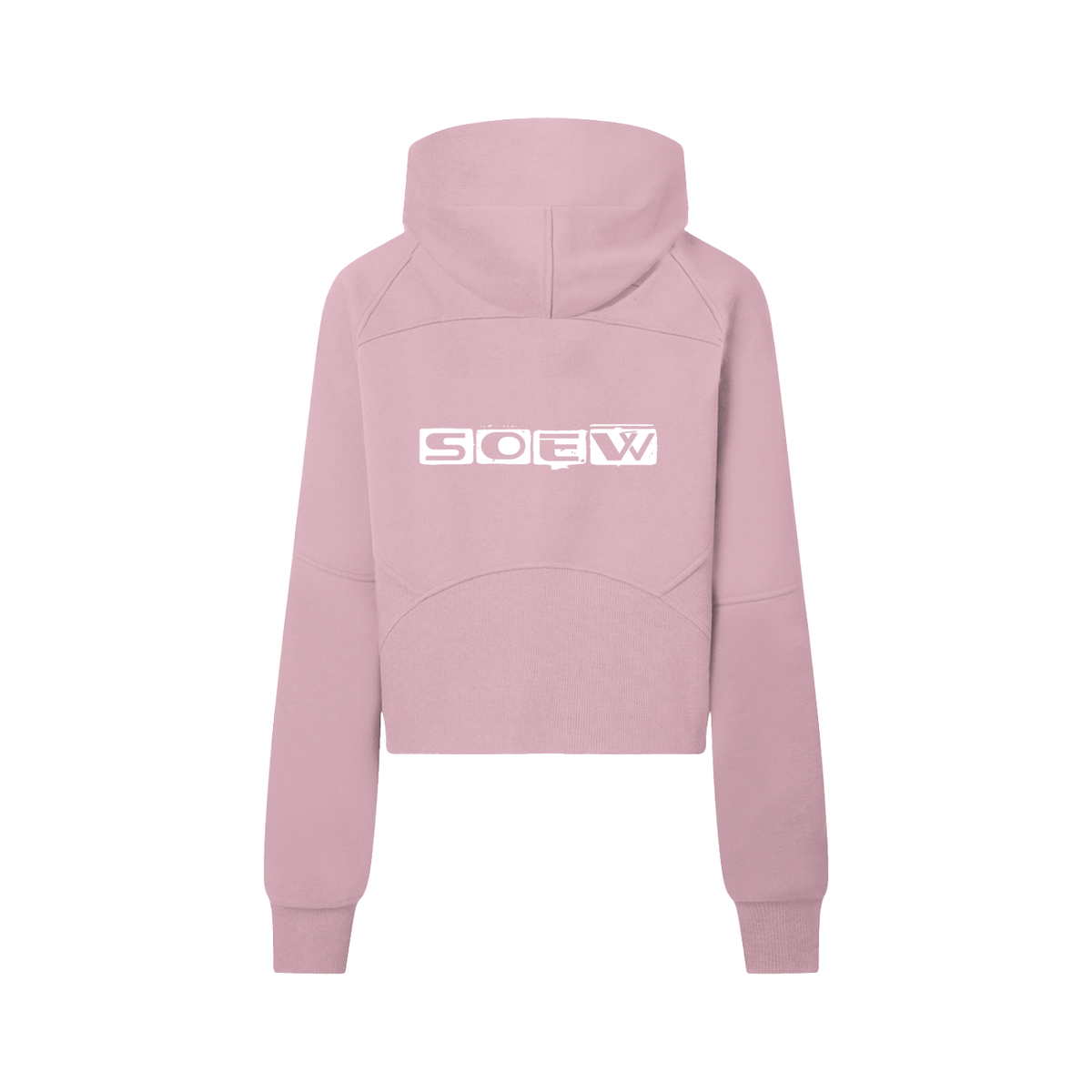 I'm her Cropped Half-Zip Hoodie