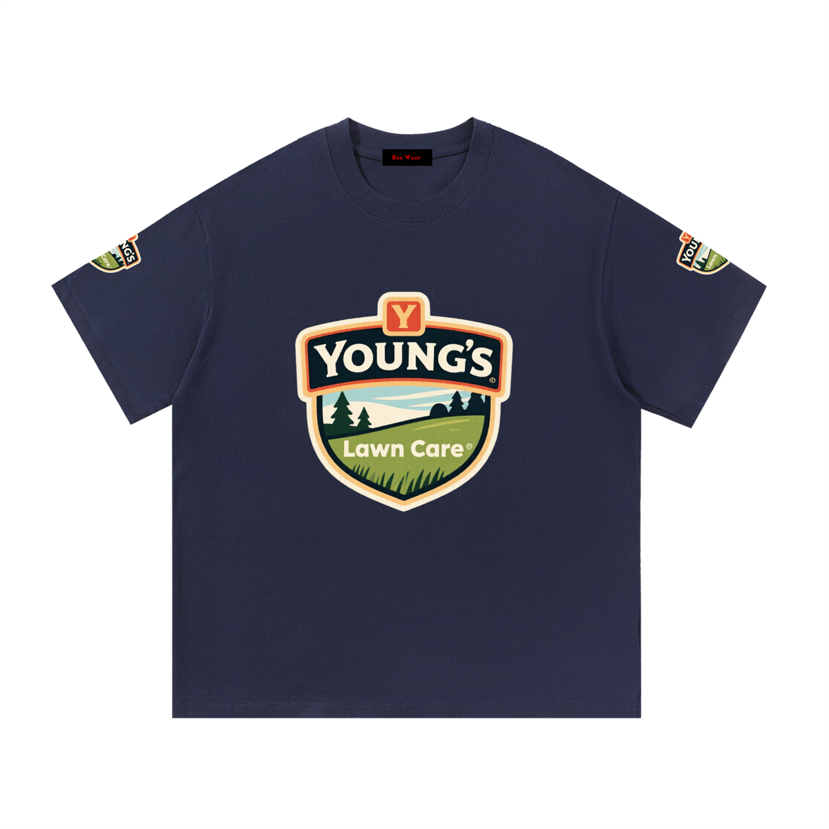 Youngs lawn care Essential Cotton T-Shirt