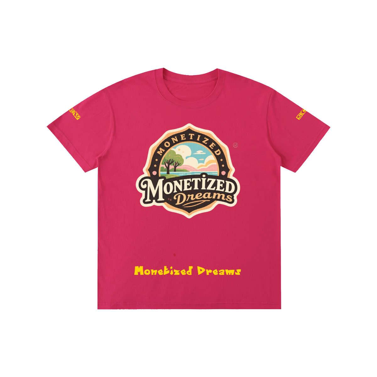 Monetized Dreams Pure Cotton Unisex T-Shirt