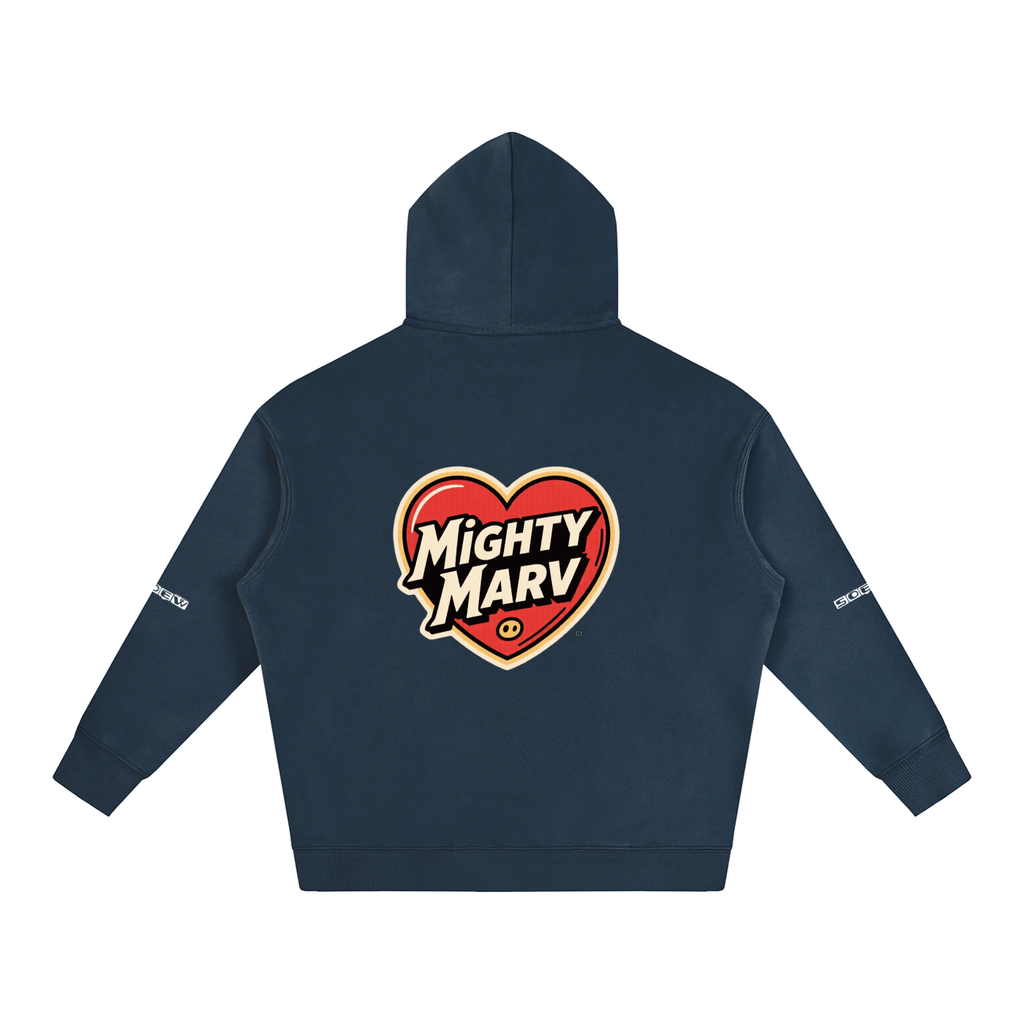 Mighty Marv Oversize Fleeced Hoodie