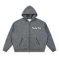 Truly Tre Unisex Sparkles Full Zip Boxy Hoodie
