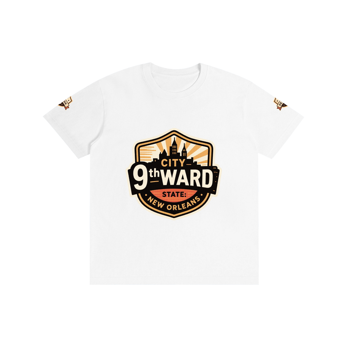 City of 9thward Pure Cotton Unisex T-Shirt