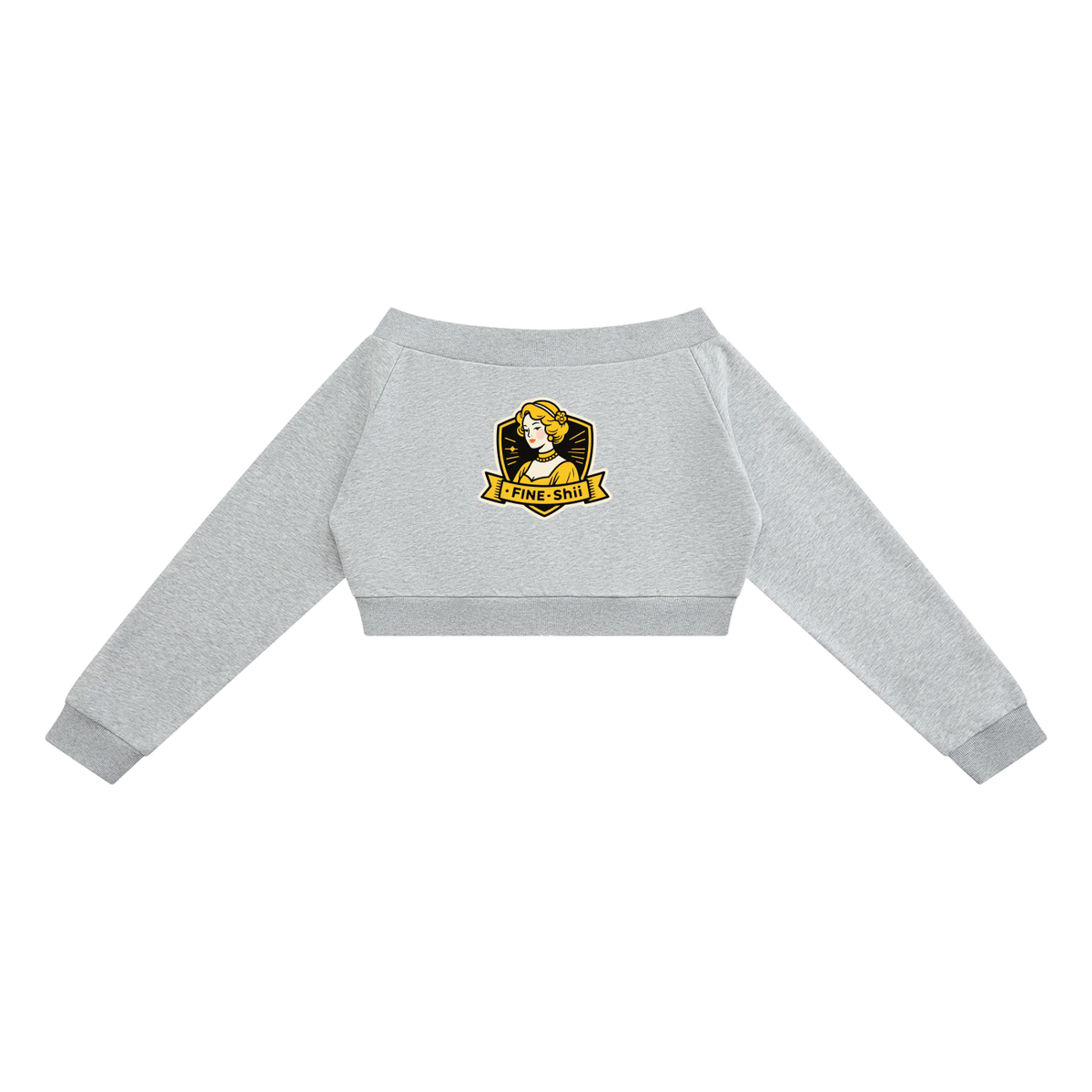 Women's Off-Shoulder Full Zip Hoodie