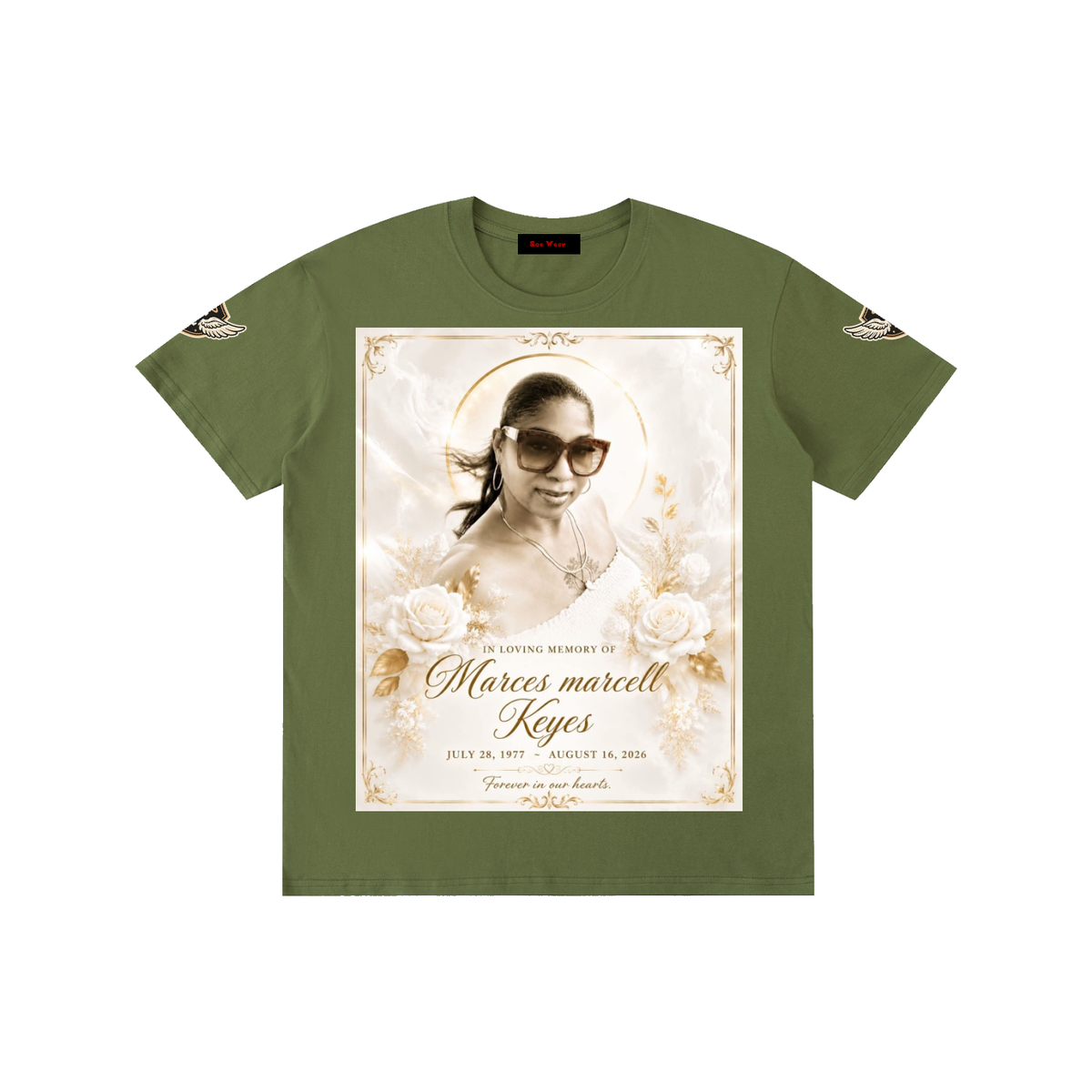 Rest in heaven babygirl Pure Cotton Unisex T-Shirt
