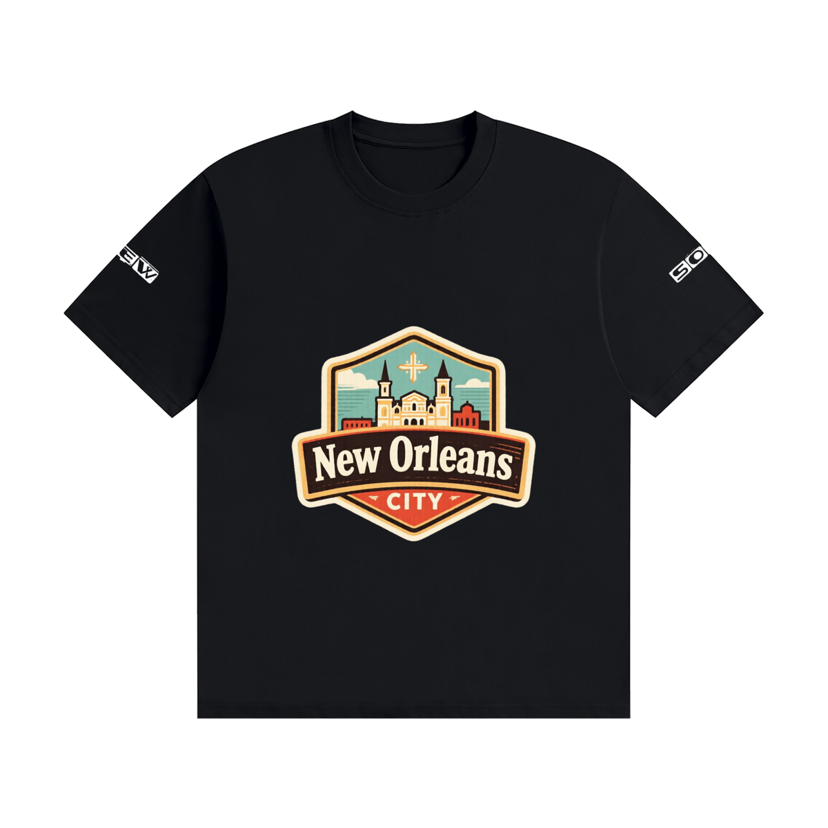 70117 new Orleans Unisex Seamless Cotton T-Shirt