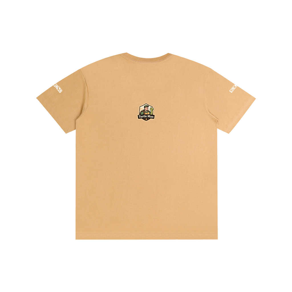 Turtle man Pure Cotton Unisex T-Shirt