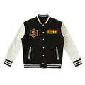 Drella Two-Tone Fleeced Varsity Jacket