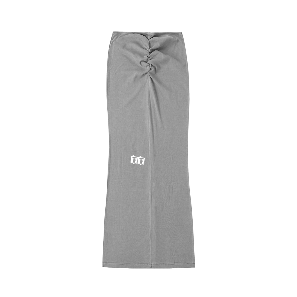 Truly tre Dyed Washed Drawstring Maxi Skirt