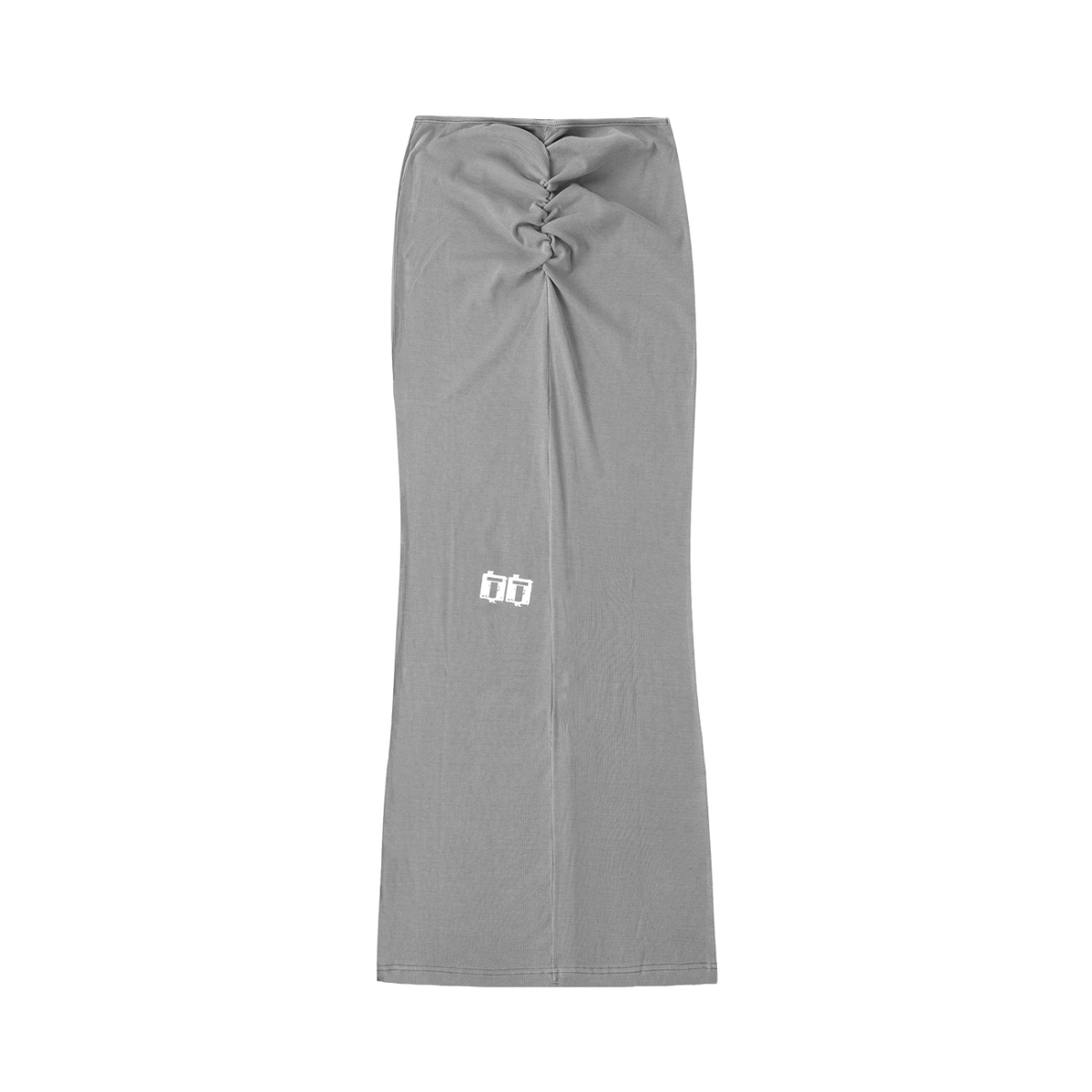 Truly tre Dyed Washed Drawstring Maxi Skirt