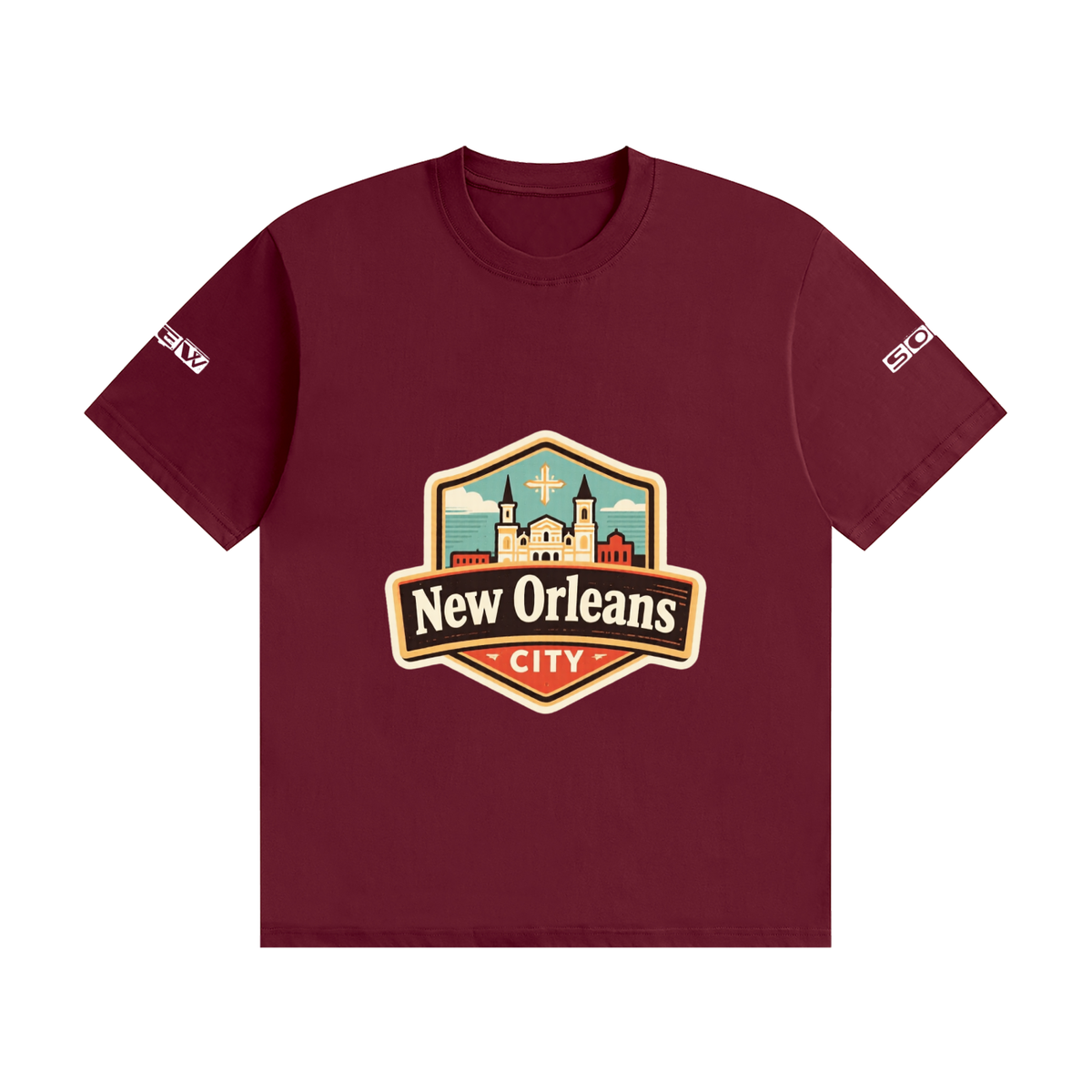 70117 new Orleans Unisex Seamless Cotton T-Shirt