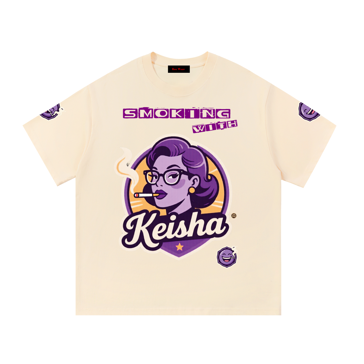 Smoking with Keisha Essential Cotton T-Shirt