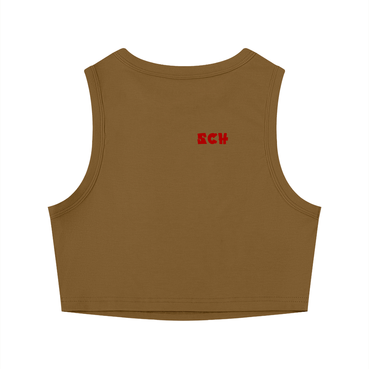 Women's Tight Crewneck Crop Tank Top