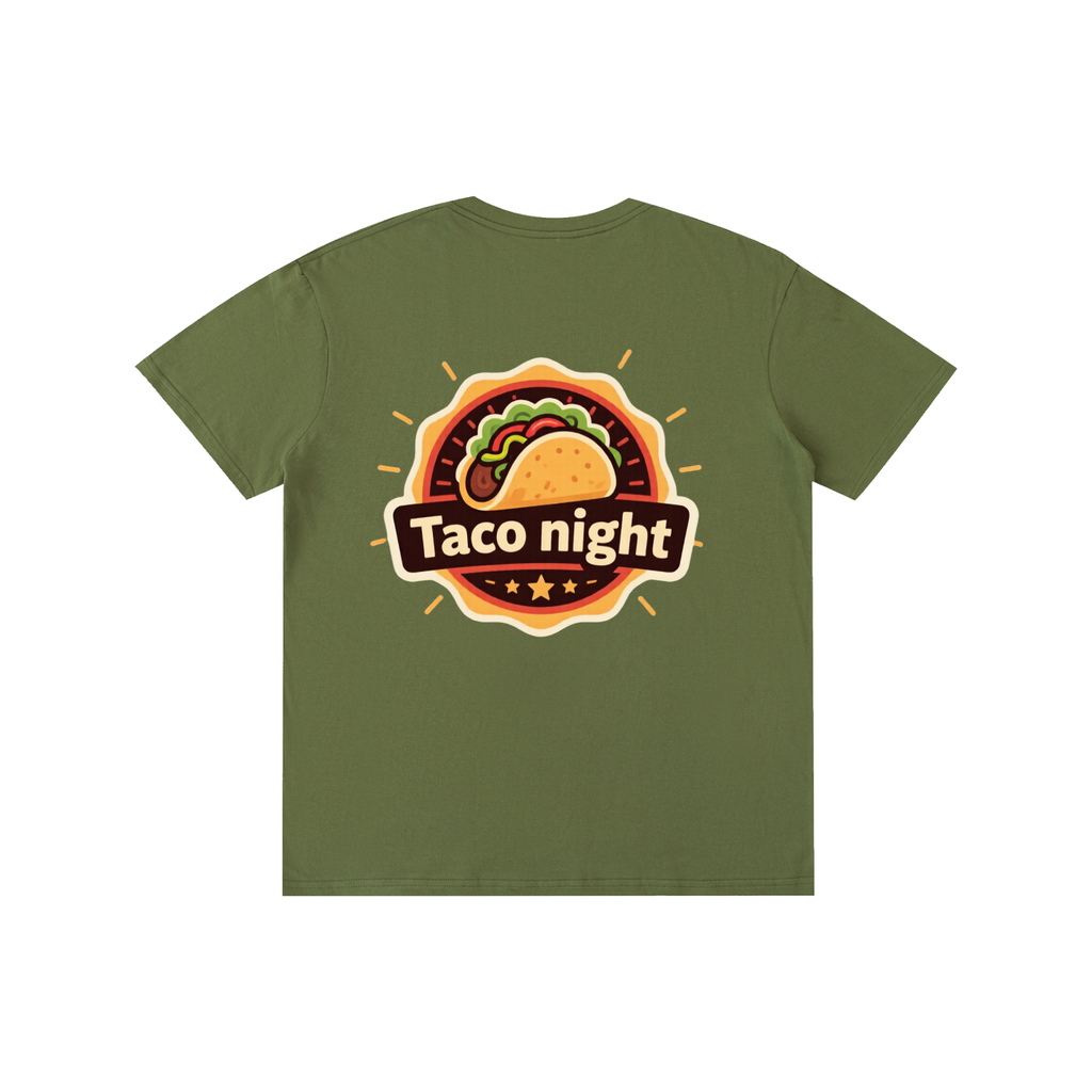 Taco night Pure Cotton Unisex T-Shirt
