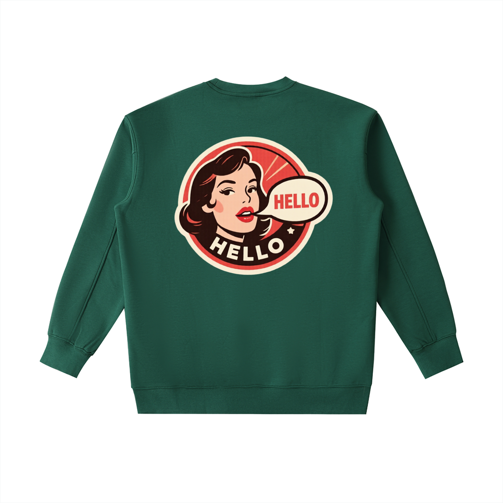 Soe Wear Hello Heavyweight Crewneck Sweatshirt