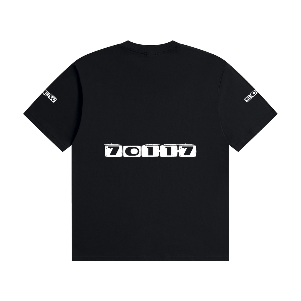 70117 new Orleans Unisex Seamless Cotton T-Shirt