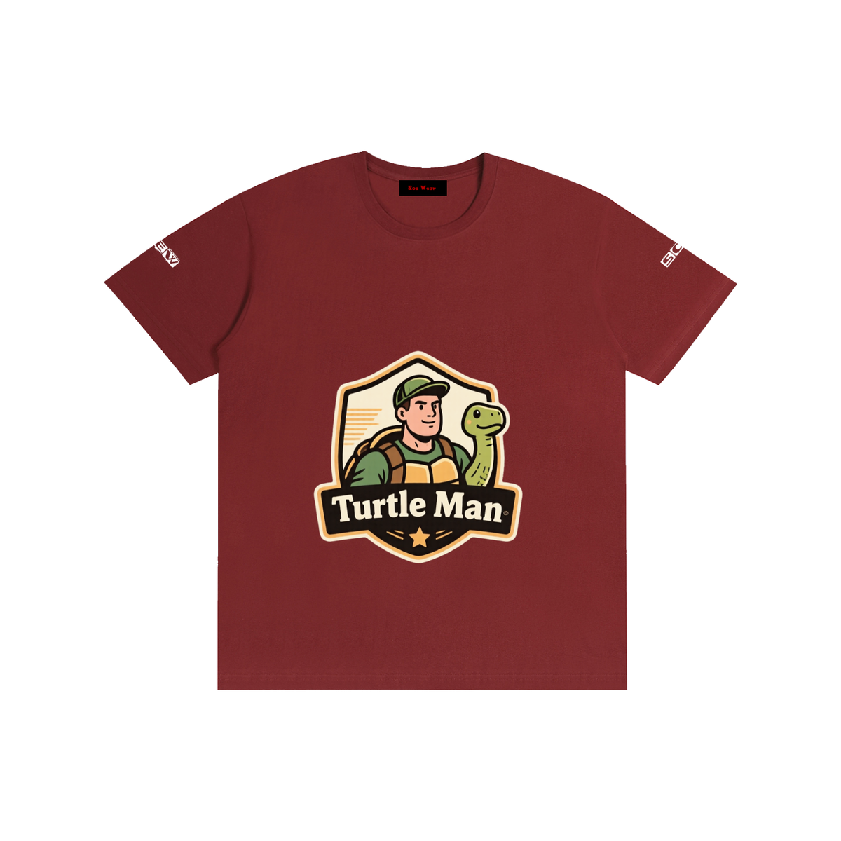 Turtle man Pure Cotton Unisex T-Shirt