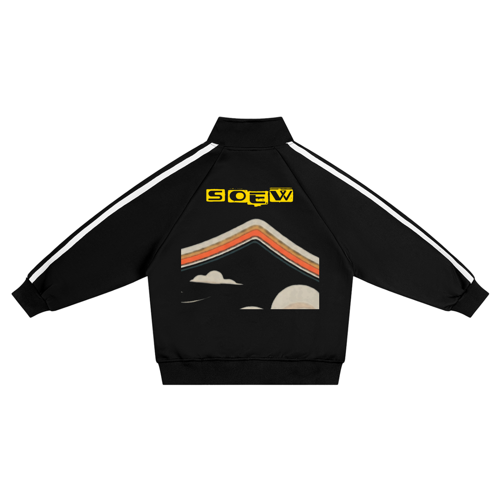 Skyii Kids’ Contrast Tape Coach Jacket