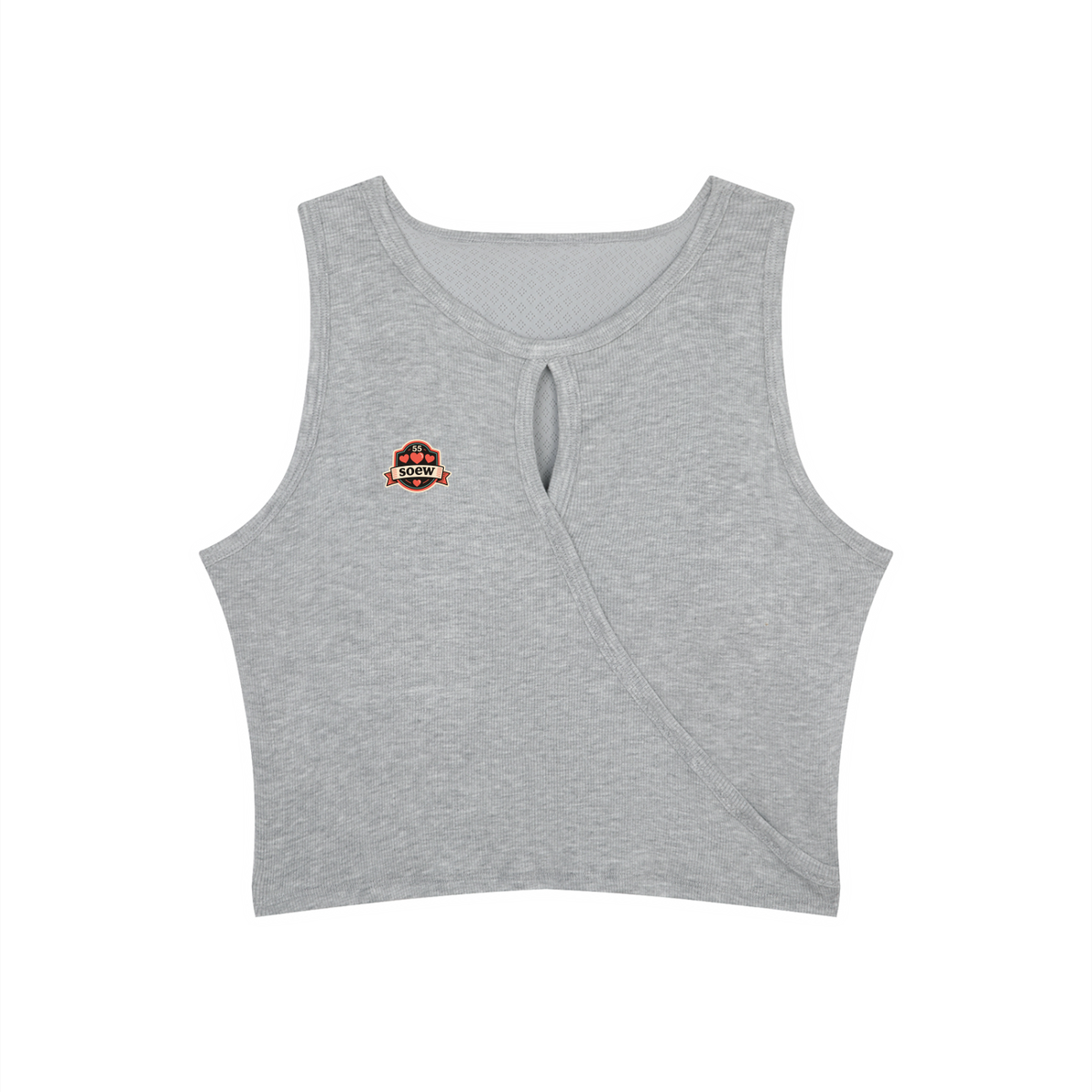 55 hearts Women’s Hollow-Out Yoga Tank Top