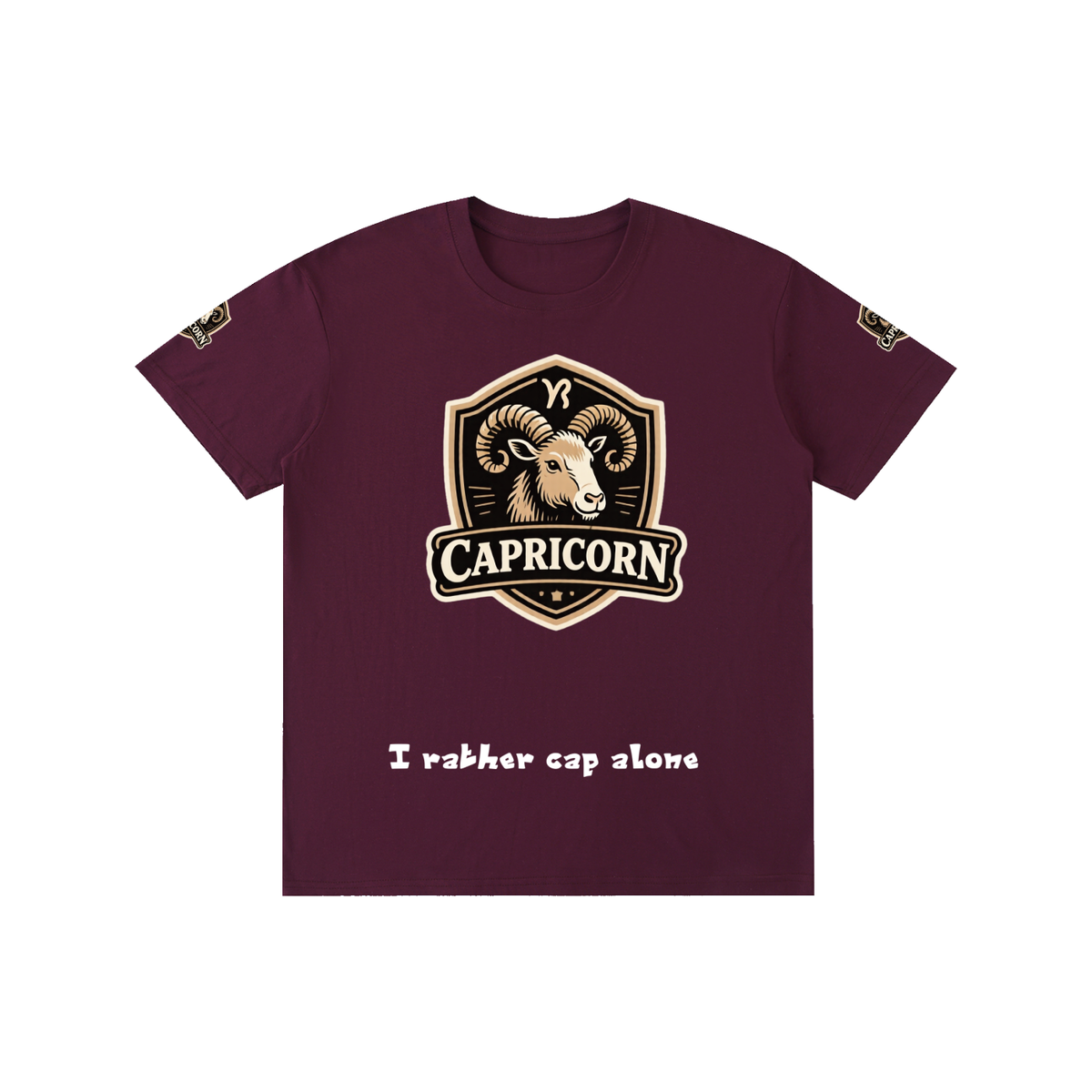Capricorn Pure Cotton Unisex T-Shirt