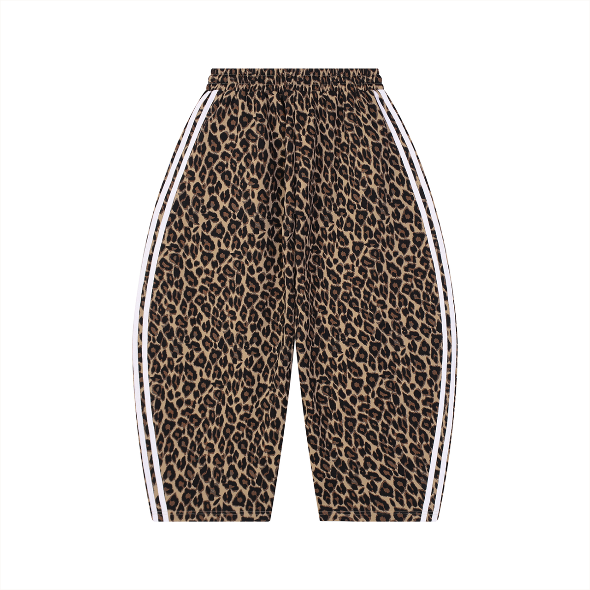 Leopard Unisex Leopard Barrel Leg Sweatpants