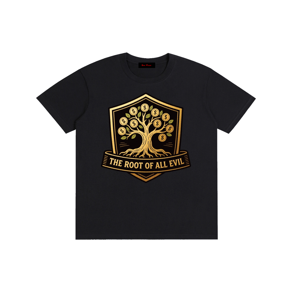 The Root of all evil Pure Cotton Unisex T-Shirt
