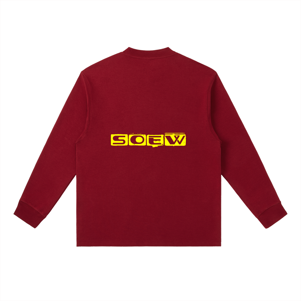 Darker the berry Essential Crewneck Long-Sleeve T-Shirt