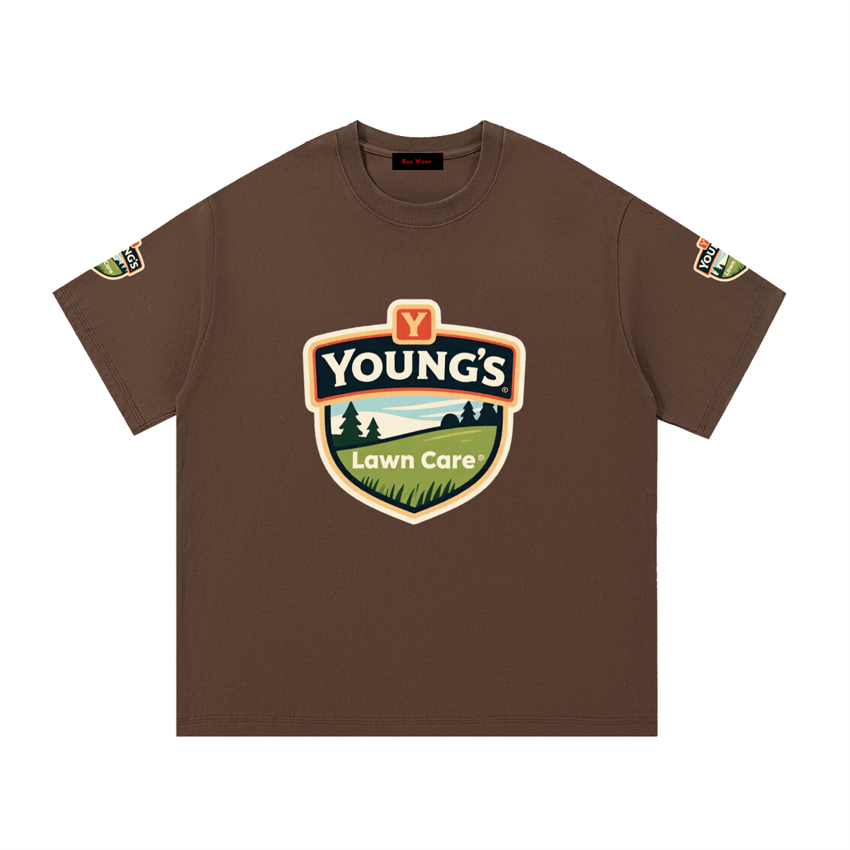Youngs lawn care Essential Cotton T-Shirt
