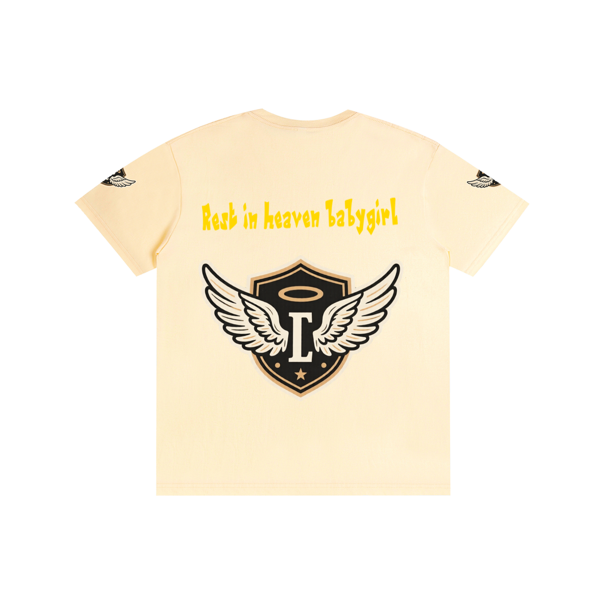 Rest in heaven babygirl Pure Cotton Unisex T-Shirt