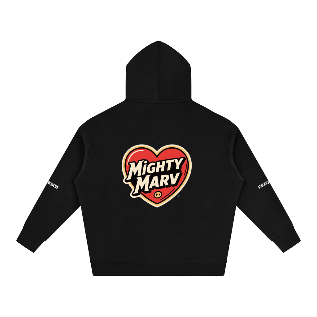 Mighty Marv Oversize Fleeced Hoodie