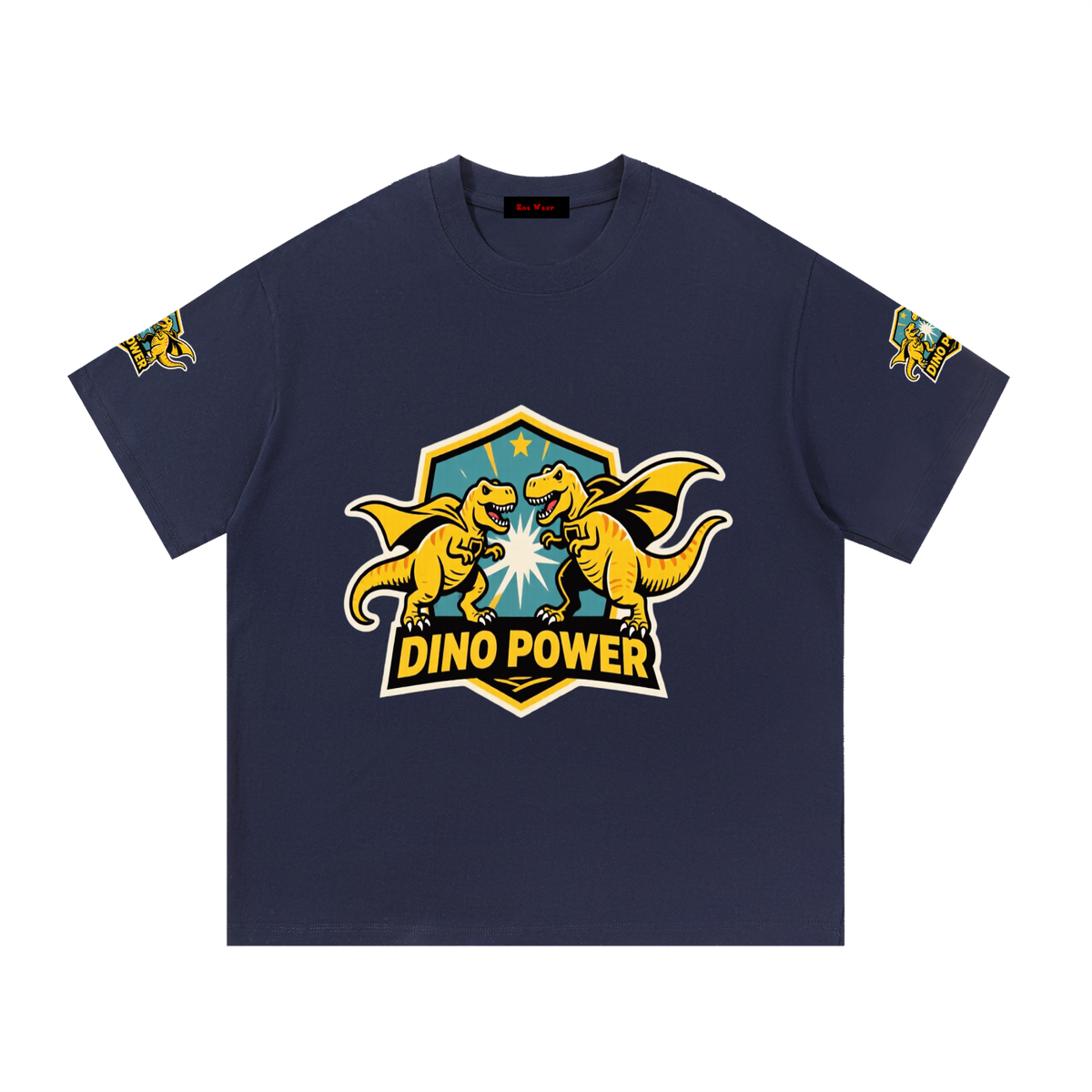 Dino power Essential Cotton T-Shirt