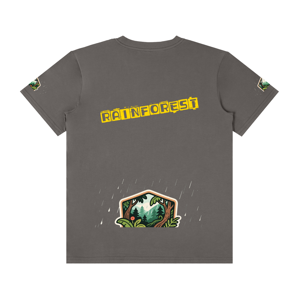 Rainforest Unisex Classic Crew Neck Cotton T-Shirt