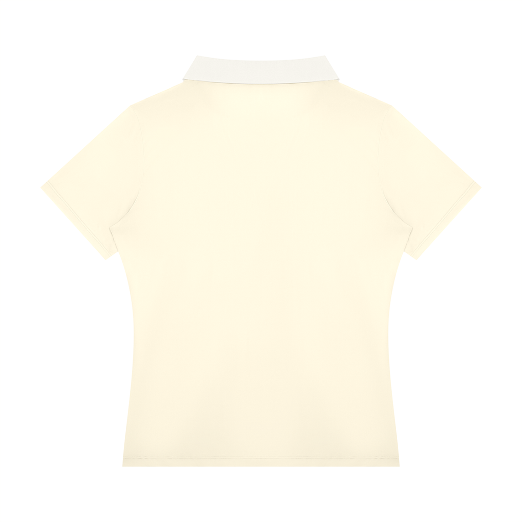 55 hearts Women’s Color Block Polo Shirt