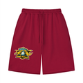 Dino power Unisex Loose Raw Edge Shorts