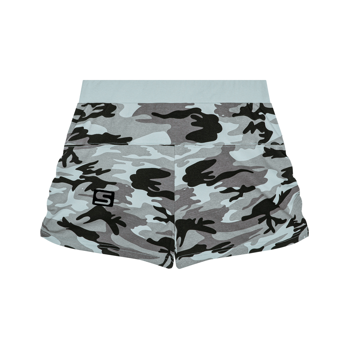 Soew Women's Slim Camo Shorts