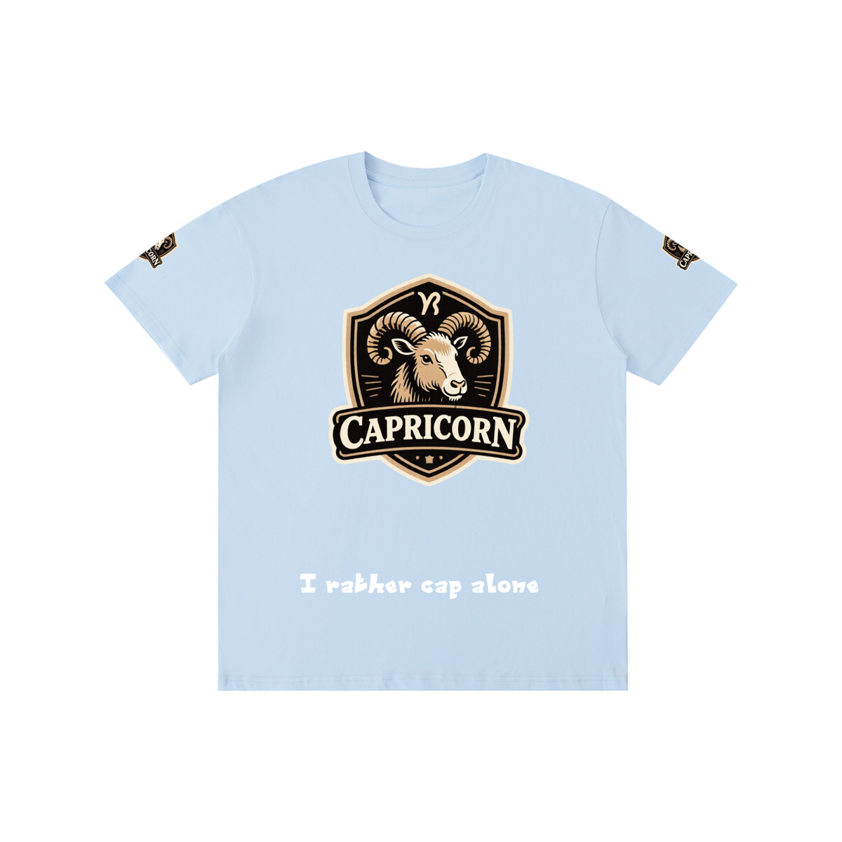 Capricorn Pure Cotton Unisex T-Shirt